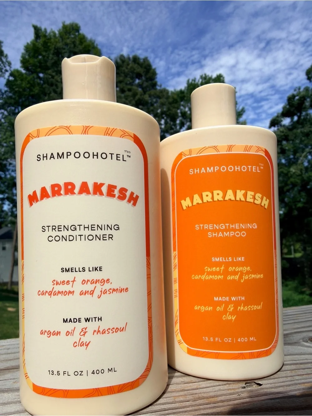 Strengthening Shampoo & Conditioner - Orange